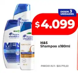 Supermayorista Vital H&S Shampoo oferta