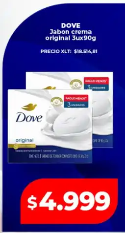 Supermayorista Vital Dove jabon crema original oferta