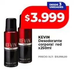 Supermayorista Vital Kevin desodorante corporal red oferta