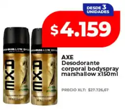 Supermayorista Vital Axe desodorante corporal bodyspray marshmallow oferta