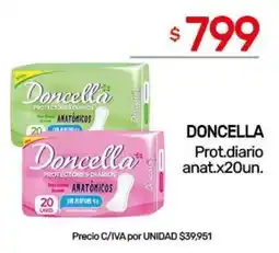 Nini Mayorista Doncella protector diario anatómico oferta