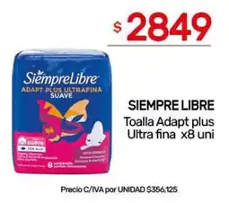 Nini Mayorista Siempre libre toalla adapt plus ultra fina oferta