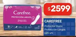 Nini Mayorista Carefree protector diario protección largos oferta
