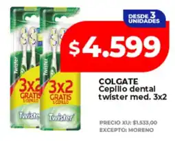 Supermayorista Vital Colgate cepillo dental twister med oferta