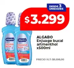 Supermayorista Vital Algabo enjuague bucal artmenthol oferta