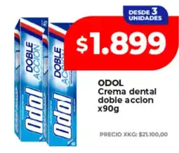 Supermayorista Vital Odol crema dental doble accion oferta