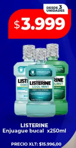 Supermayorista Vital Listerine enjuague bucal oferta