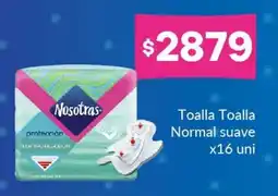 Nini Mayorista Nosotras toalla toalla normal suave oferta