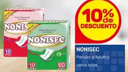 Nini Mayorista Nonis pañoles descartables para adultos oferta