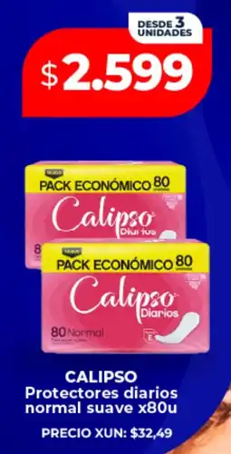 Supermayorista Vital Calipso protectores diarios normal suave oferta
