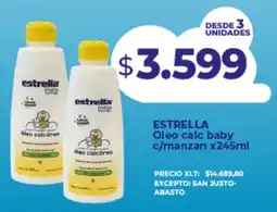 Supermayorista Vital Estrella oleo calc baby oferta