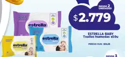 Supermayorista Vital Estrella baby toallas humedas oferta