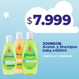 Supermayorista Vital Johnson acond. y shampoo baby oferta