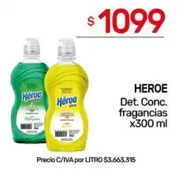 Nini Mayorista Heroe det. conc. fragancias oferta