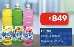 Nini Mayorista Heroe limp.liqu. botella oferta
