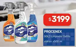 Nini Mayorista Procenex gold limpiador gatillo vidrios oferta
