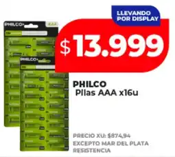 Supermayorista Vital Philco pilas aaa oferta