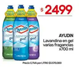 Nini Mayorista Ayudin lavandina en gel oferta