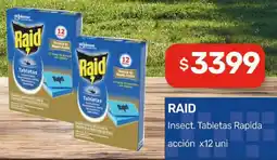 Nini Mayorista Raid insect. tabletas rapida accion oferta