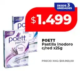 Supermayorista Vital Poett pastilla inodoro c/red oferta