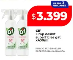 Supermayorista Vital Cif limp desinf superficies gat oferta