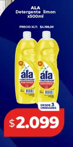 Supermayorista Vital Ala detergente limon oferta