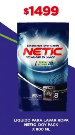 Nini Mayorista Netic liquido para lavar ropa oferta