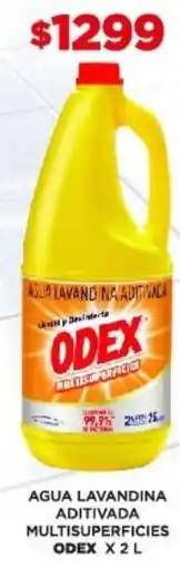 Nini Mayorista Odex agua lavandina aditivada multisuperficies oferta