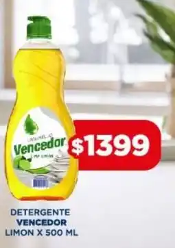 Nini Mayorista Vencedor detergente limon oferta