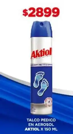 Nini Mayorista Aktiol talco pedico en aerosol oferta