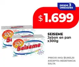 Supermayorista Vital Seiseme jabon en pan oferta