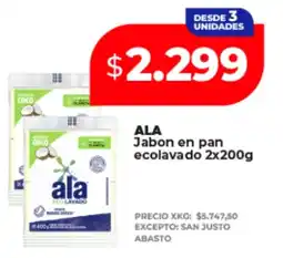 Supermayorista Vital Ala jabon en pan ecolavado oferta