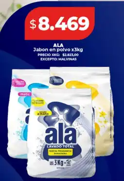Supermayorista Vital Ala jabon en polvo oferta
