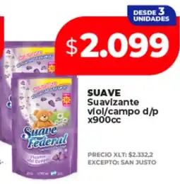 Supermayorista Vital Suave Federal suavizante viol/campo d/p oferta