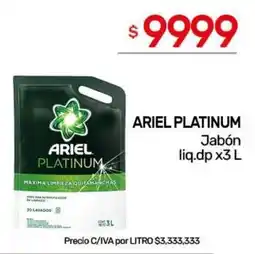 Nini Mayorista Ariel platinum jabón oferta