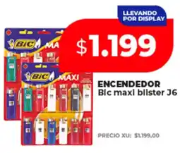 Supermayorista Vital Bic encendedor maxi blister j6 oferta