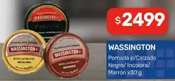 Nini Mayorista Wassington pomada p/calzado negro/incolora/marrón oferta