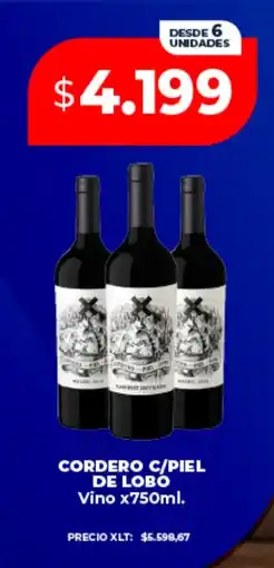 Supermayorista Vital Cordero c/piel de lobo oferta