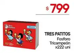 Nini Mayorista Tres patitos fosforo tricampeon oferta