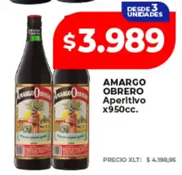 Supermayorista Vital Amargo obrero aperitivo oferta
