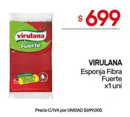 Nini Mayorista Virulana esponja fibra fuerte oferta