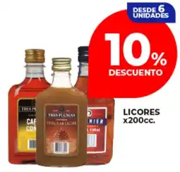 Supermayorista Vital Tres plumas licores oferta