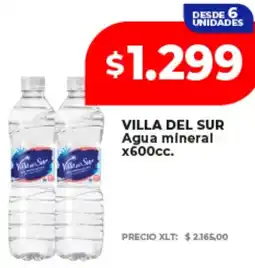 Supermayorista Vital Villa del sur agua mineral oferta