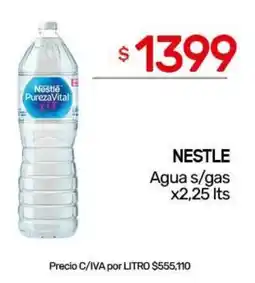 Nini Mayorista Nestle agua s/gas oferta