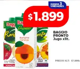 Supermayorista Vital Baggio pronto jugo x1lt. oferta