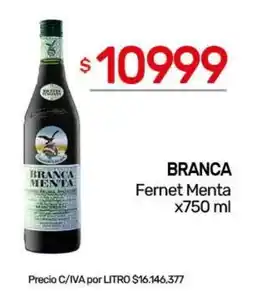 Nini Mayorista Branca fernet menta oferta