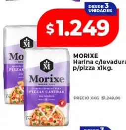 Supermayorista Vital Morixe harina c/levadura p/pizza oferta
