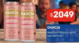 Nini Mayorista Gancia aperitivo hibiscus spritz oferta