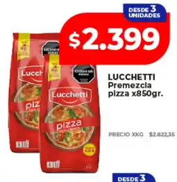 Supermayorista Vital Lucchetti premezcla pizza oferta