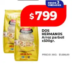 Supermayorista Vital Dos hermanos arroz parboll oferta